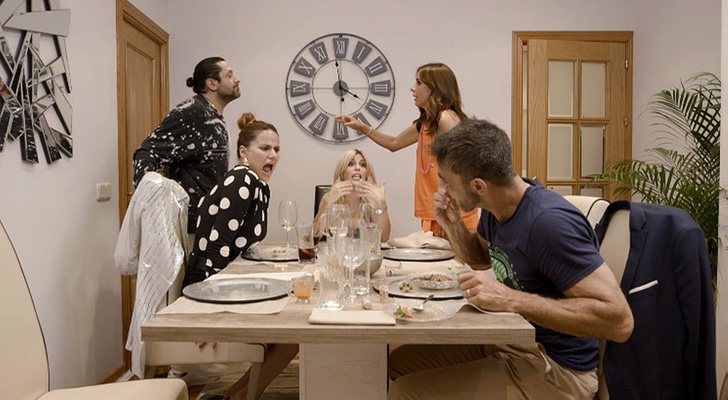 Rafael Amargo y Oriana tienen un tenso enfrentamiento en 'Ven a cenar conmigo'