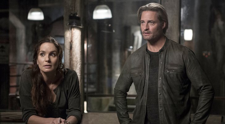 Sarah Wayne Callies y Josh Holloway en 'Colony'