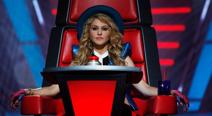 Paulina Rubio en 'La Voz'