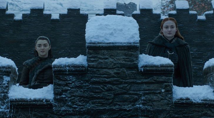 Arya y Sansa en 'Juego de Tronos'