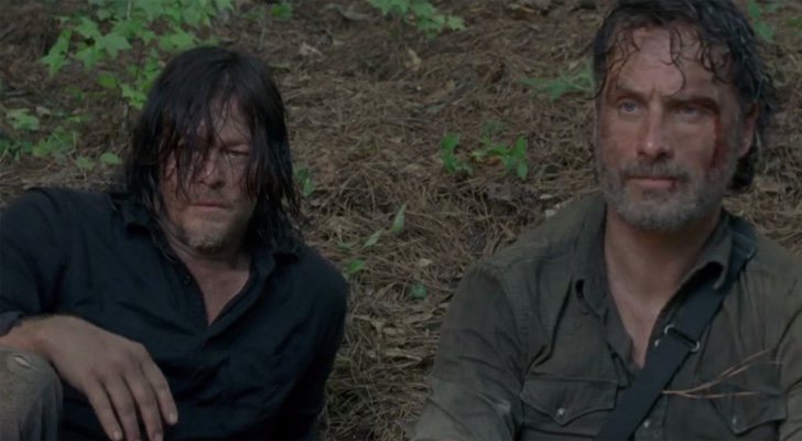 Norman Reedus y Andrew Lincoln como Daryl y Rick de 'The Walking Dead'