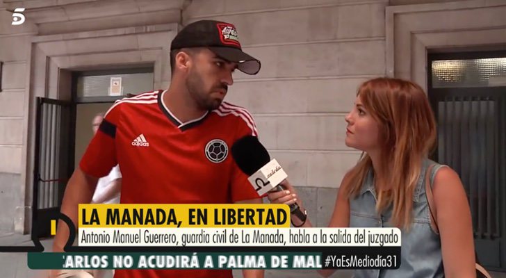 'Ya es mediodía' habla con el guardia civil de "La Manada"