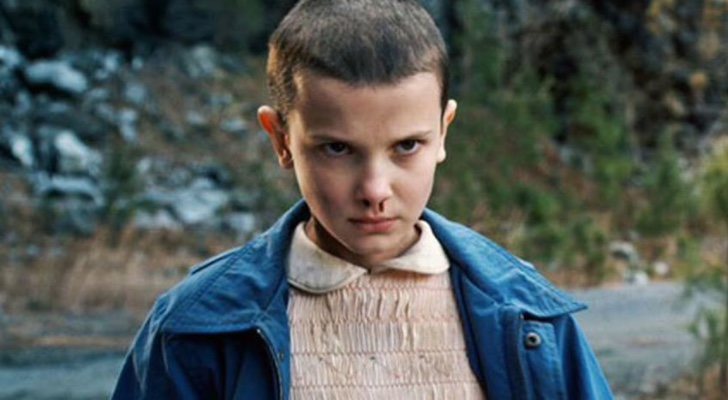 Millie Bobby Brown como Eleven en 'Stranger Things'
