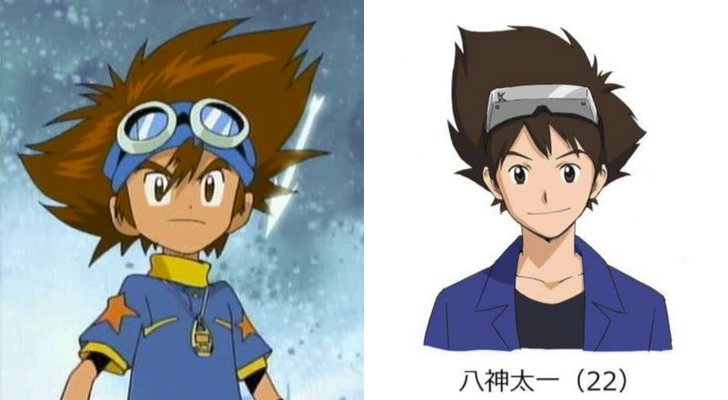 Así es Tai de adulto en 'Digimon'