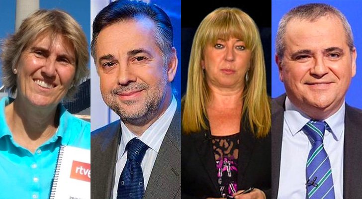 Paloma del Río, Jenaro Castro, Alicia Gómez Montano y Juanma Romero, candidatos a presidir RTVE