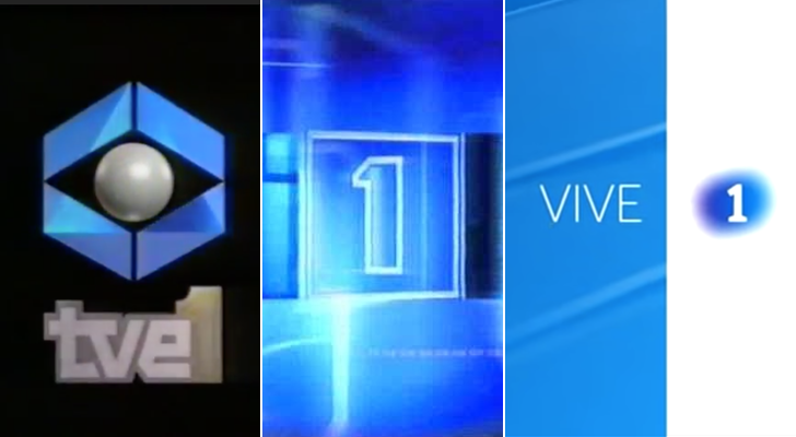 Cortinillas de La 1 a lo largo de su historia