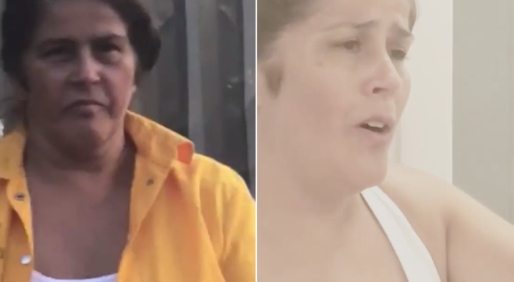 Laura Baena en el rodaje de 'Vis a vis'