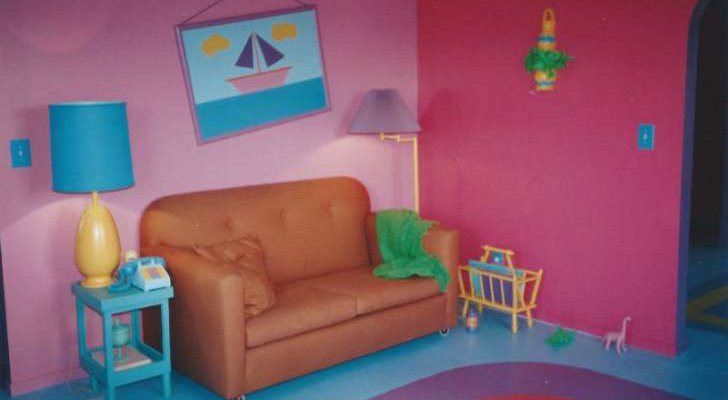 Salón de la casa real de &#39;Los Simpson&#39;