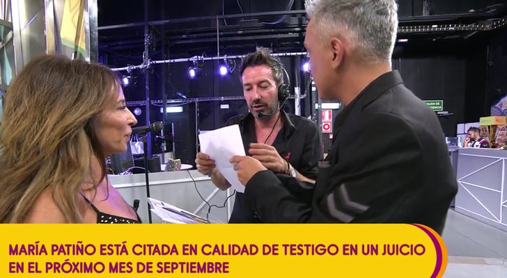 María Patiño y Kiko Hernández hablan con David Valdeperas