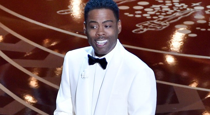 Chris Rock en la gala de los Oscar 2016