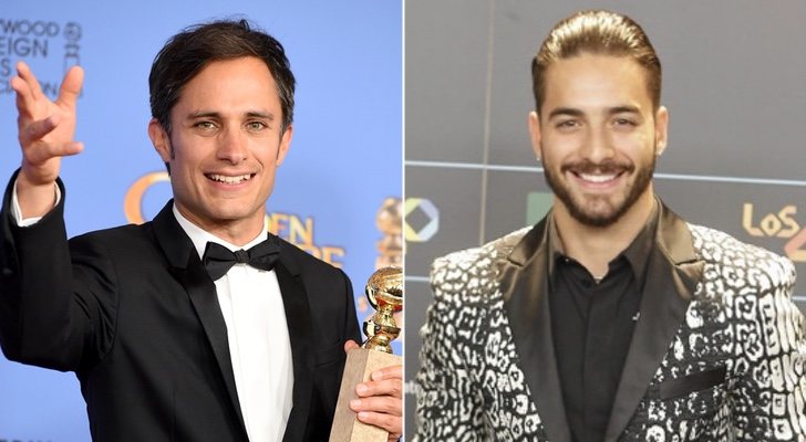 Gael García Bernal y Maluma