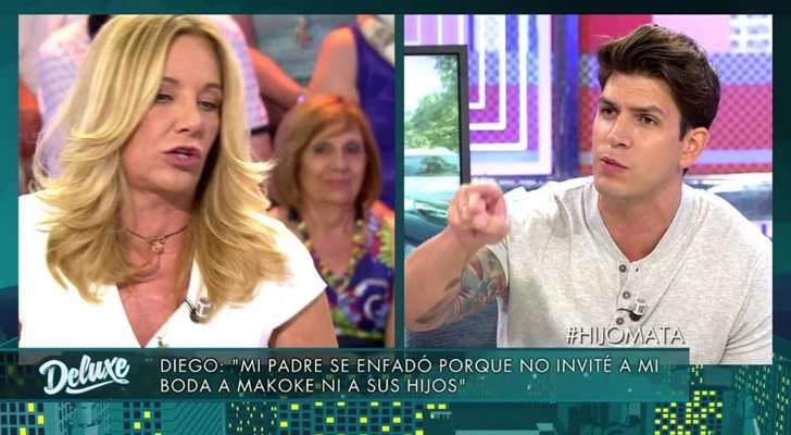 Diego se enfrenta a Belén Rodríguez