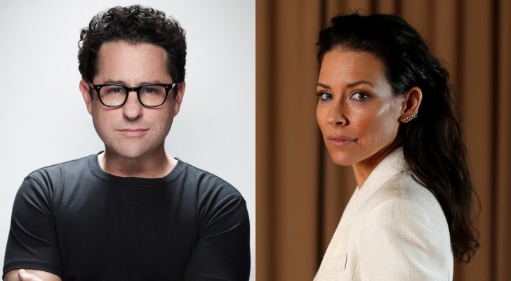 J.J. Abrams y Evangeline Lilly