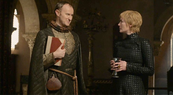 Mark Gatiss y Lena Headey en 'Juego de Tronos'