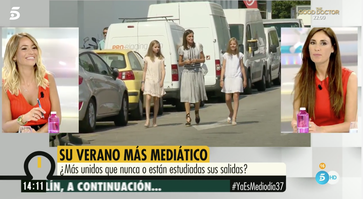 Isabel Rábago y María Verdoy, en 'Ya es mediodía'