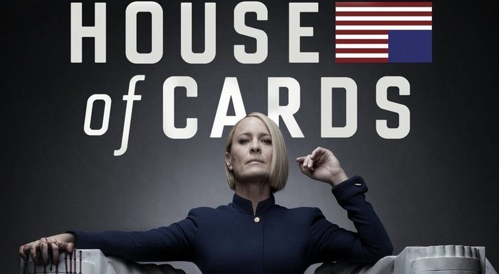 Robin Wright como Claire Underwood en un nuevo póster promocional de 'House of Cards'