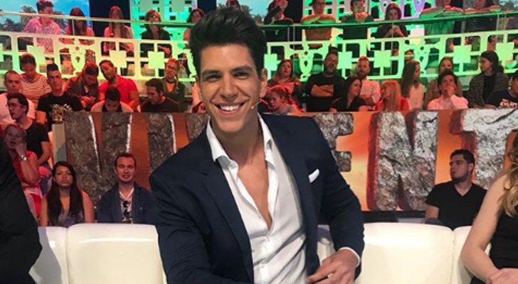 Diego durante un debate de 'Supervivientes'