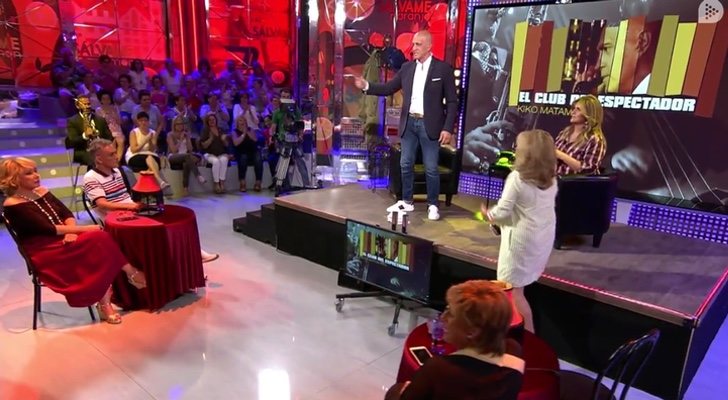 Kiko Matamoros y Lydia Lozano discuten en 'Sálvame'
