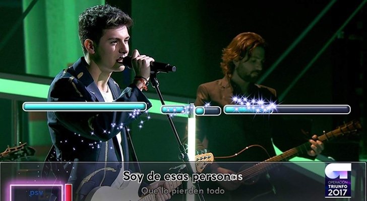 Karaoke del videojuego de 'Operación Triunfo 2017'