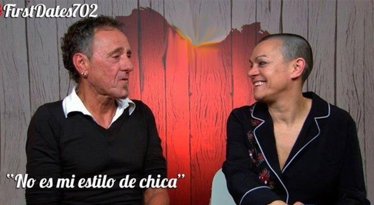 Mikel y Maika en 'First Dates'
