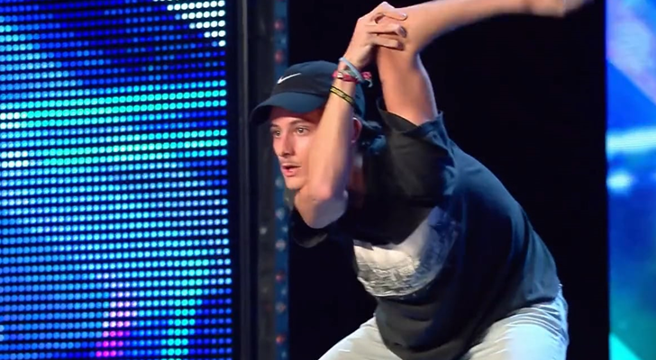 Samuel Martí demuestra su contorsionismo en 'Got Talent España'