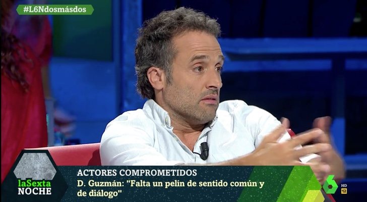 Daniel Guzmán fue uno de los invitados de Hilario Pino en 'laSexta Noche'
