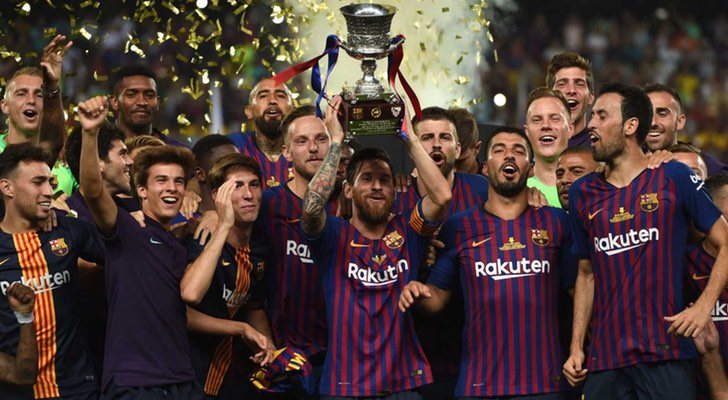 FC Barcelona gana la Supercopa de España