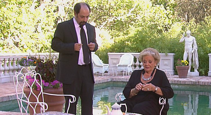 Marisa Porcel con Jordi Sánchez en &#39;La que se avecina&#39;