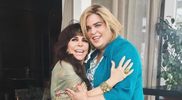 Verónica Castro y Brays Efe