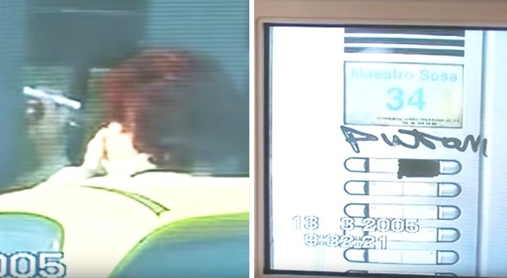 Vicenta escribiendo "putón"