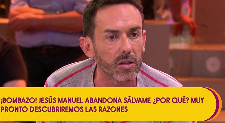 Jesús Manuel abandona 'Sálvame'