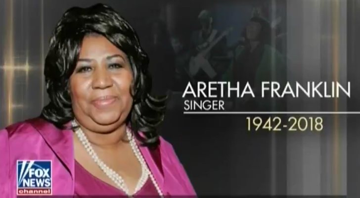 Tributo a Aretha Franklin en 'Fox News'