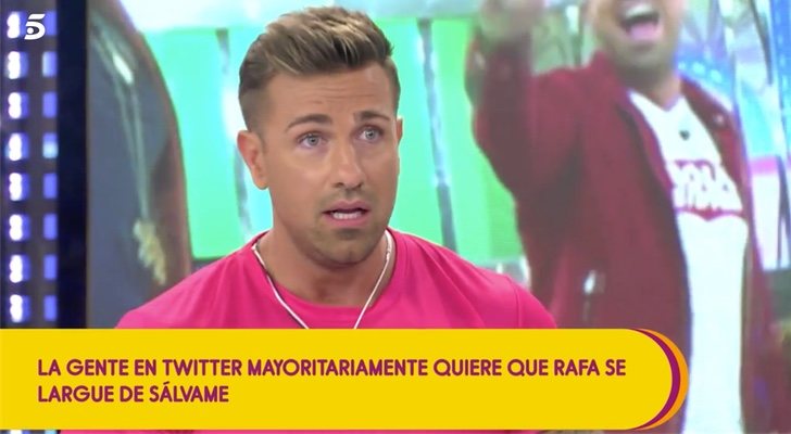 Rafa Mora en 'Sálvame'