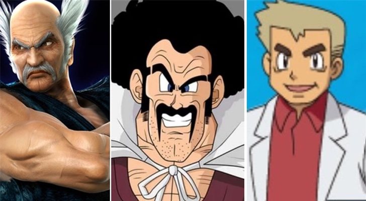Heihachi, Mr. Satán y el Porfesor Oak