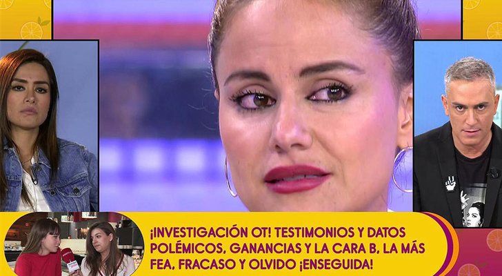 Miriam Saavedra en su entrevista en 'Sálvame'