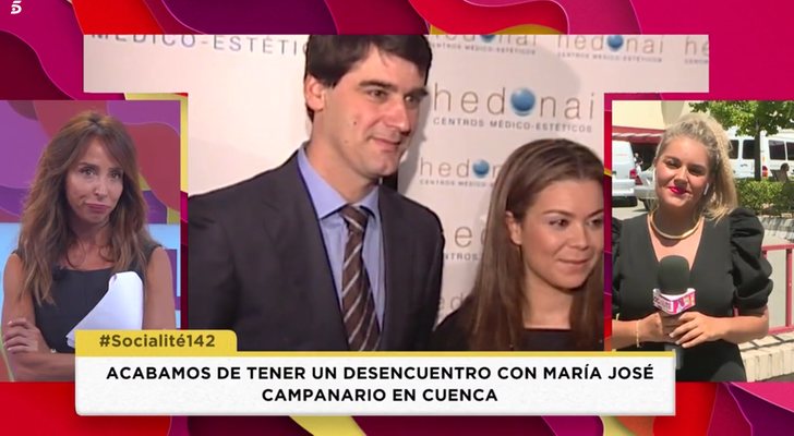 Una reportera de 'Socialité' se encuentra con María José Campanario en Cuenca