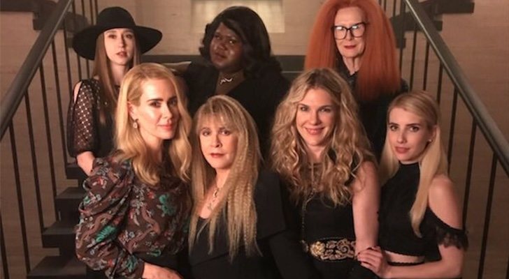 Las brujas de 'American Horror Story: Coven' en la foto que ha colgado Ryan Murphy
