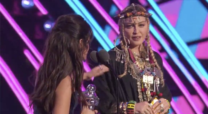 Camila Cabello dedica a Madonna su premio a Vídeo del Año en los MTV VMA 2018