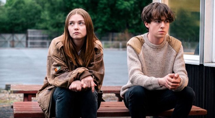 Jessica Barden y Alex Lawther en 'The End of the F***ing World'
