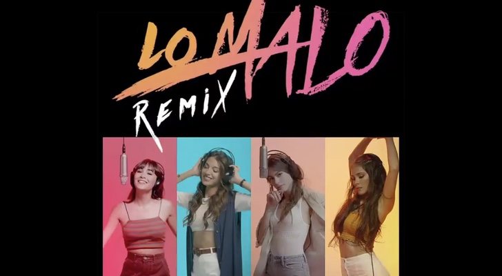 Teaser del remix de "Lo malo"