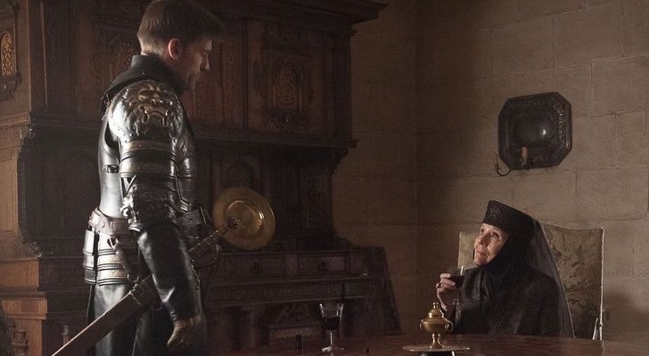 Jaime Lannister y Lady Olenna Tyrell de 'Juego de Tronos
