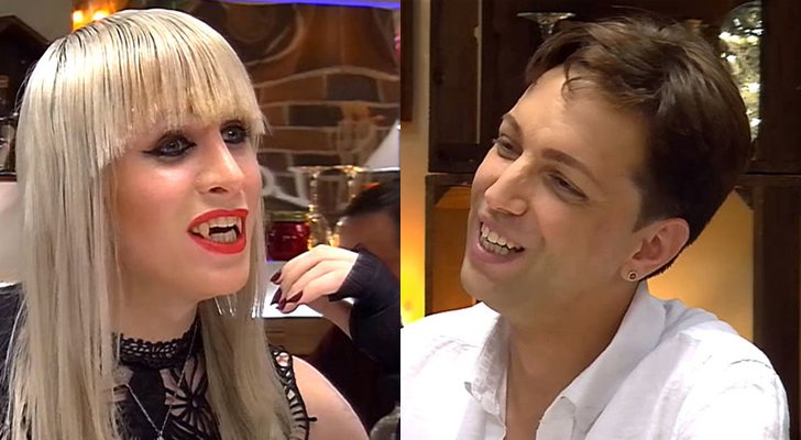 Daena y Georgi en 'First Dates'