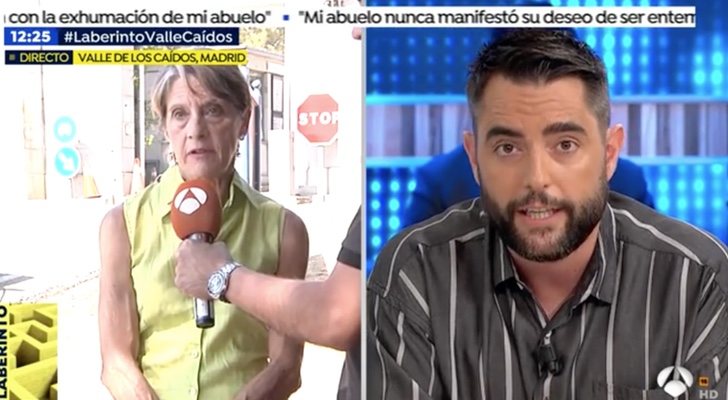 Pilar Gutiérrez y Dani Mateo discuten en 'Espejo Público'