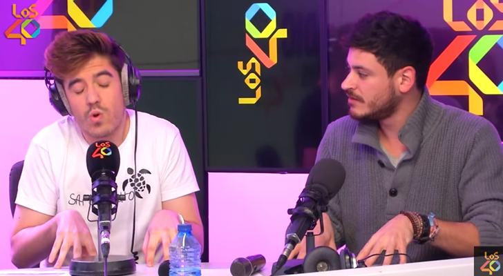 Cepeda y Roi imitan a Alfred y Amaia