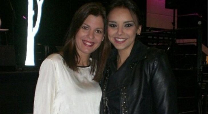 La foto que publicó Chenoa en Twitter junto a su fan