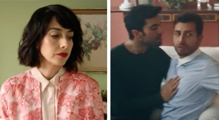 Paulina y Julián, en la primera versión de 'La casa de las flores'