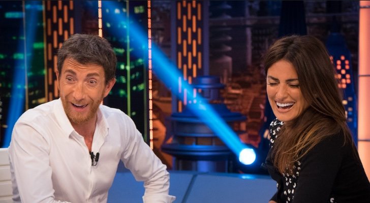 Pablo Motos y Penélope Cruz, en 'EL Hormiguero'