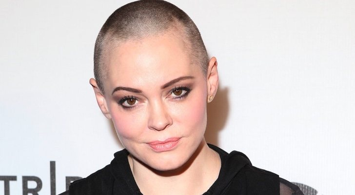 Rose McGowan en un acto reciente en New York