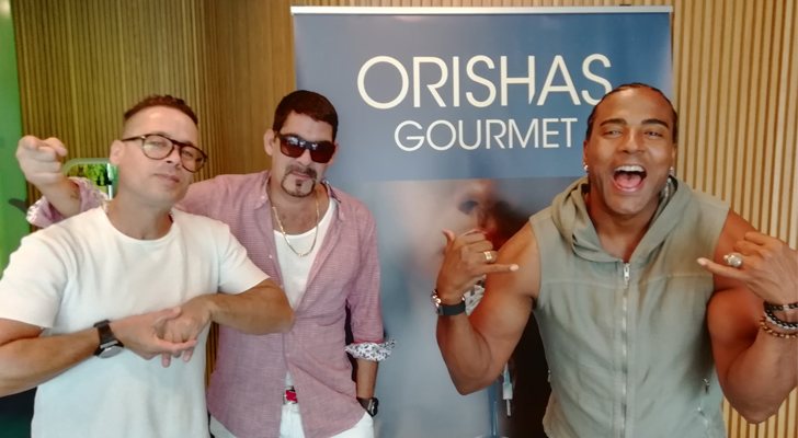 Orishas ha pasado por Madrid para presentar su nuevo álbum, "Gourmet"