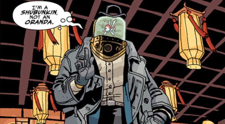 Carmichael se define en una viñeta de "The Umbrella Academy"